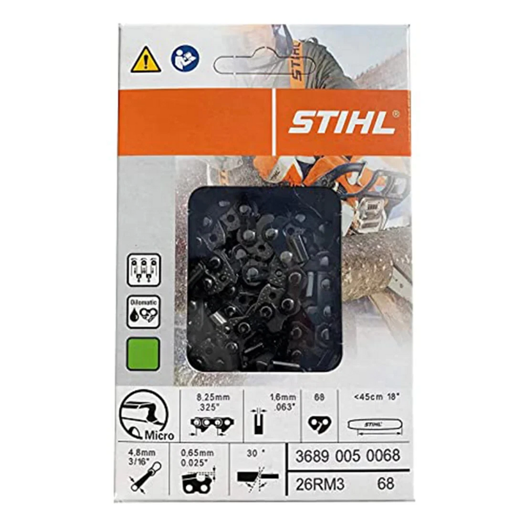 STIHL OEM 26RM3 68E CHAIN LOOP Part# 3689 005 0068