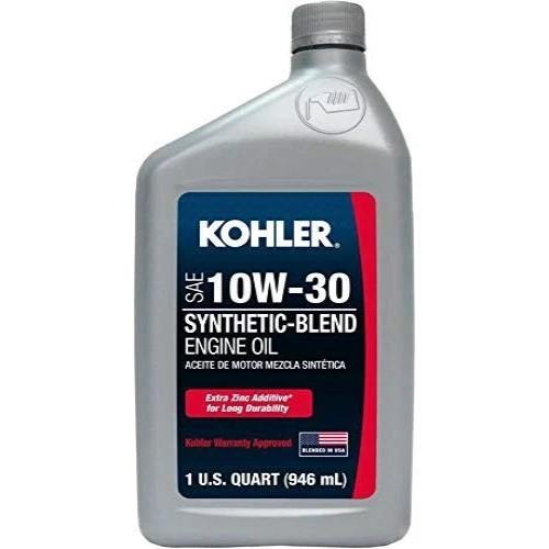 KOHLER OEM OIL  QUART 10W30 SYNTH BLEND Part# 25 357 65-S