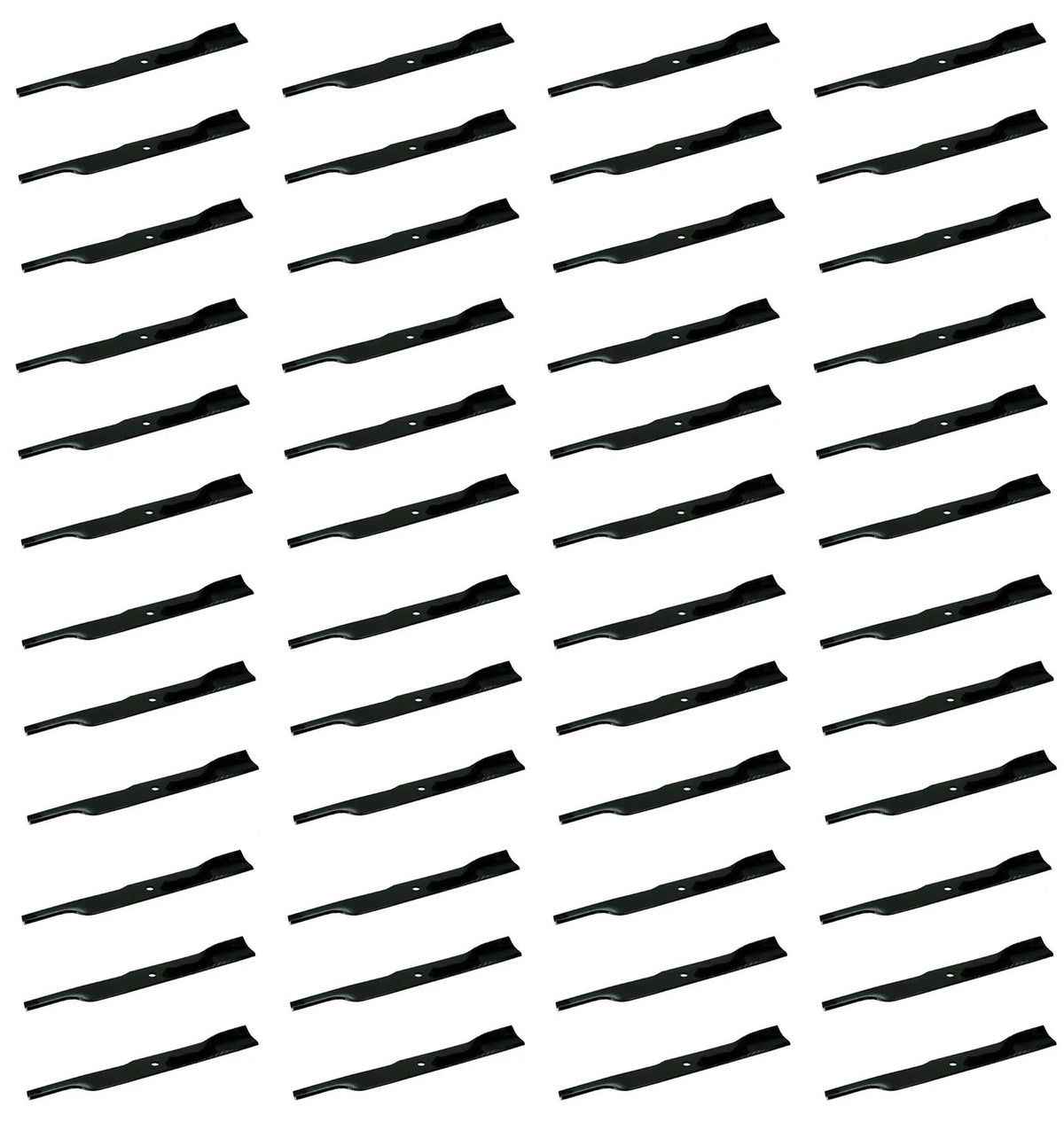 48 Pack Genuine Hustler 602771 High-Lift Notched Mower Blade 60" Cut