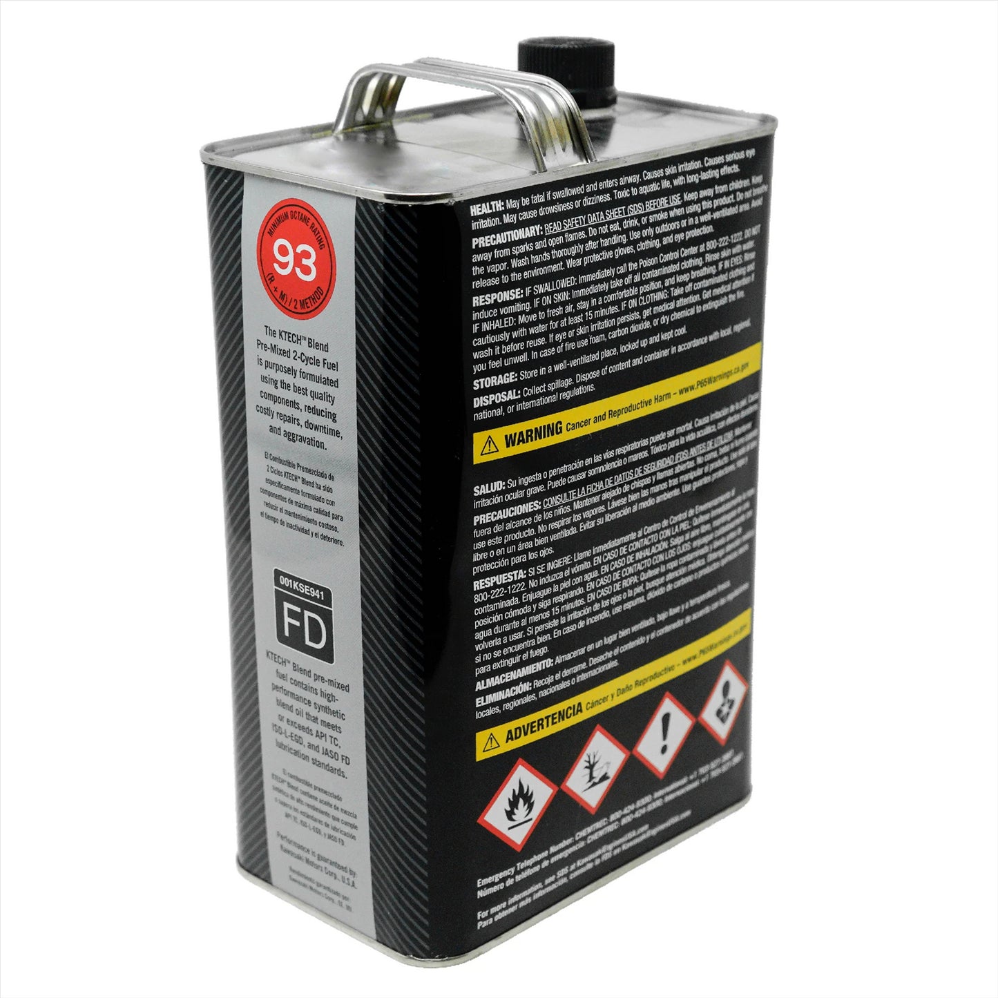 KAWASAKI OEM KTECH 2-CYCLE 1 GAL. Part# 99969-6560