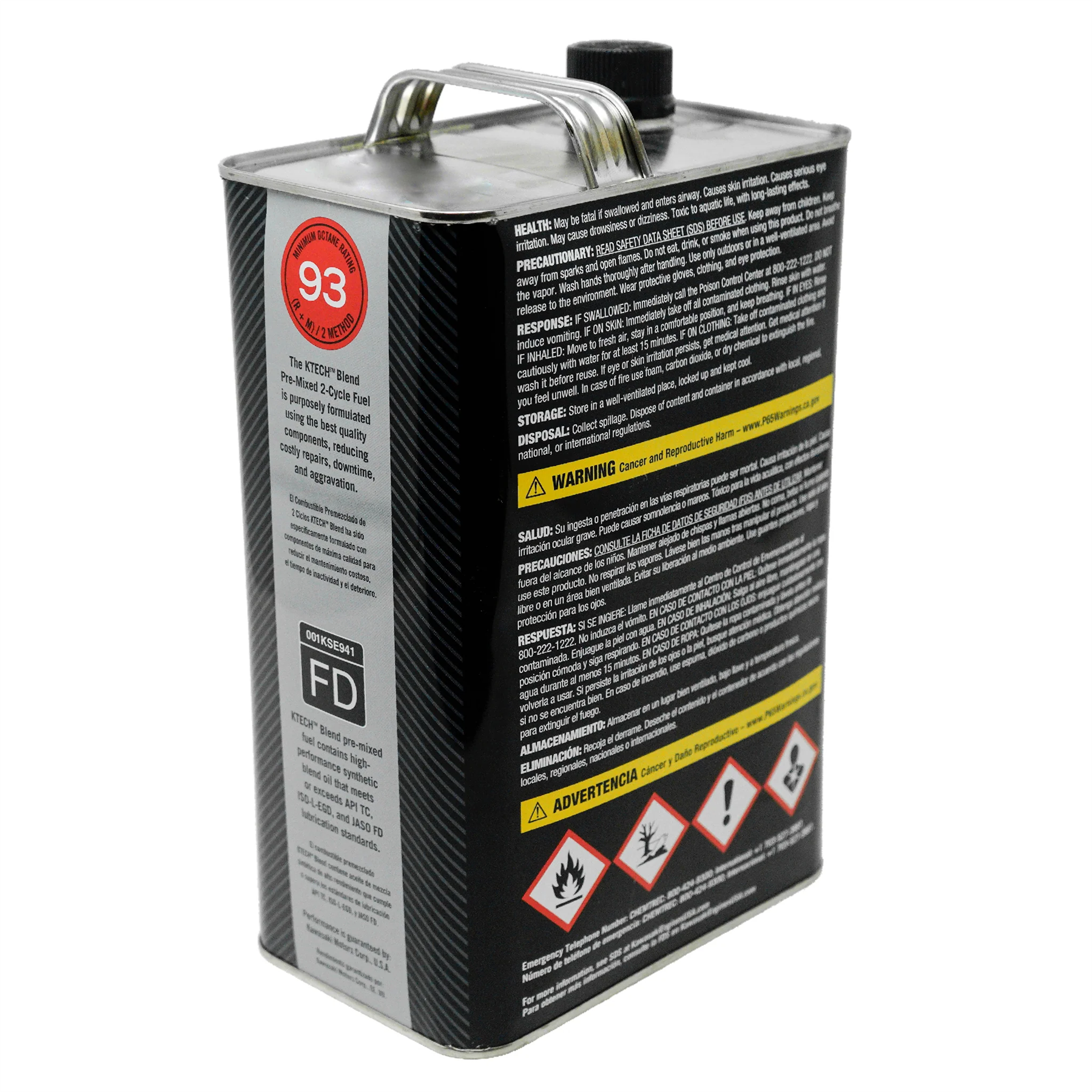 KAWASAKI OEM KTECH 2-CYCLE 1 GAL. Part# 99969-6560