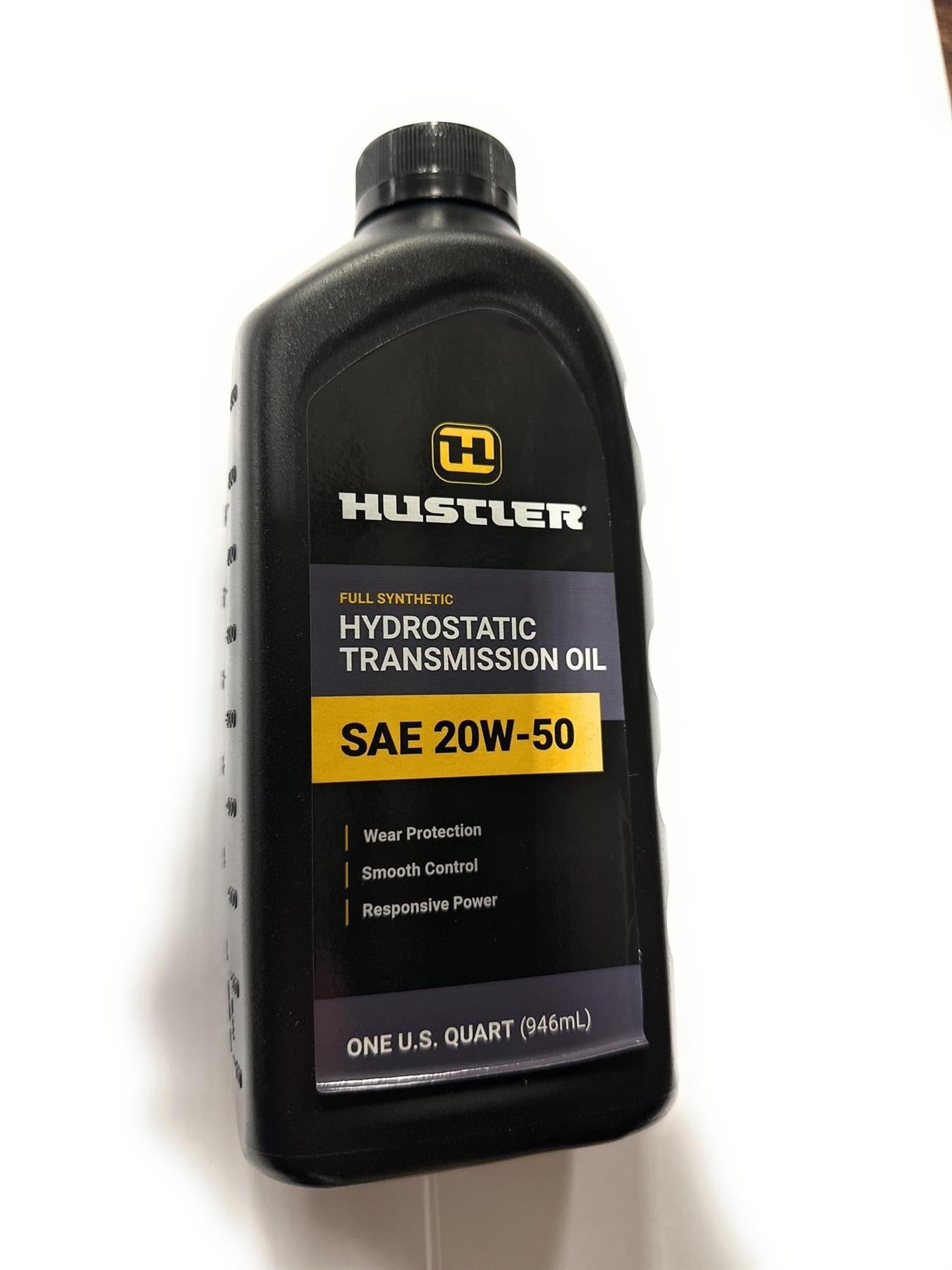 HUSTLER OEM 20W50 FULL SYNTHETIC HYDROSTATIC TRANSMISSION OIL  Part# 606950QT