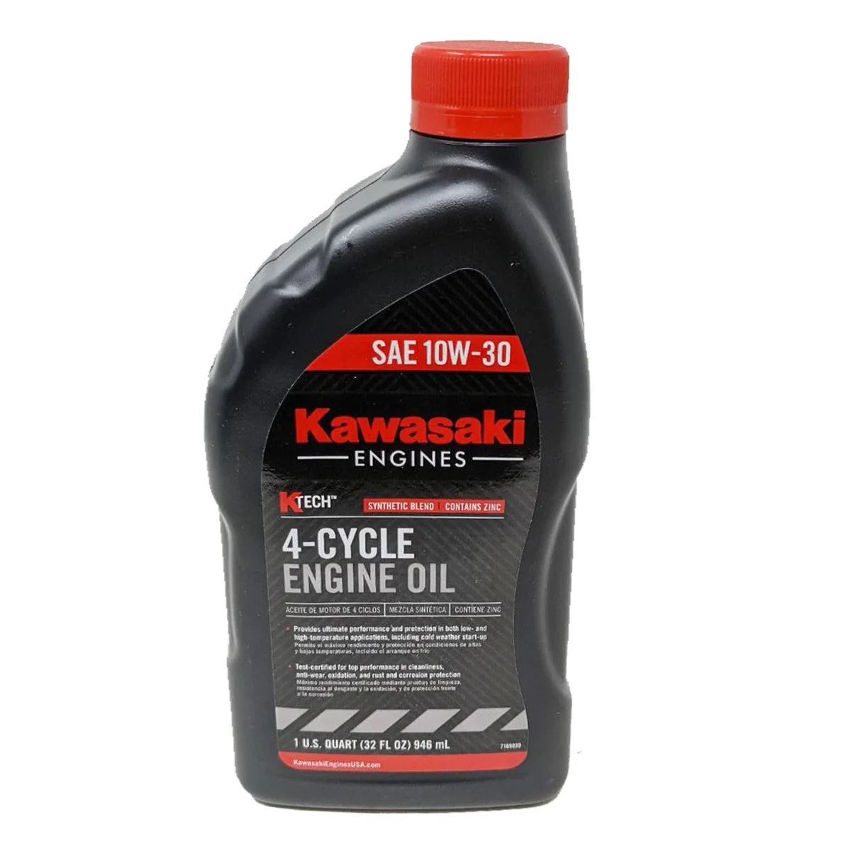 KAWASAKI OEM OIL:4 10W30 1QT Part# 99969-6081