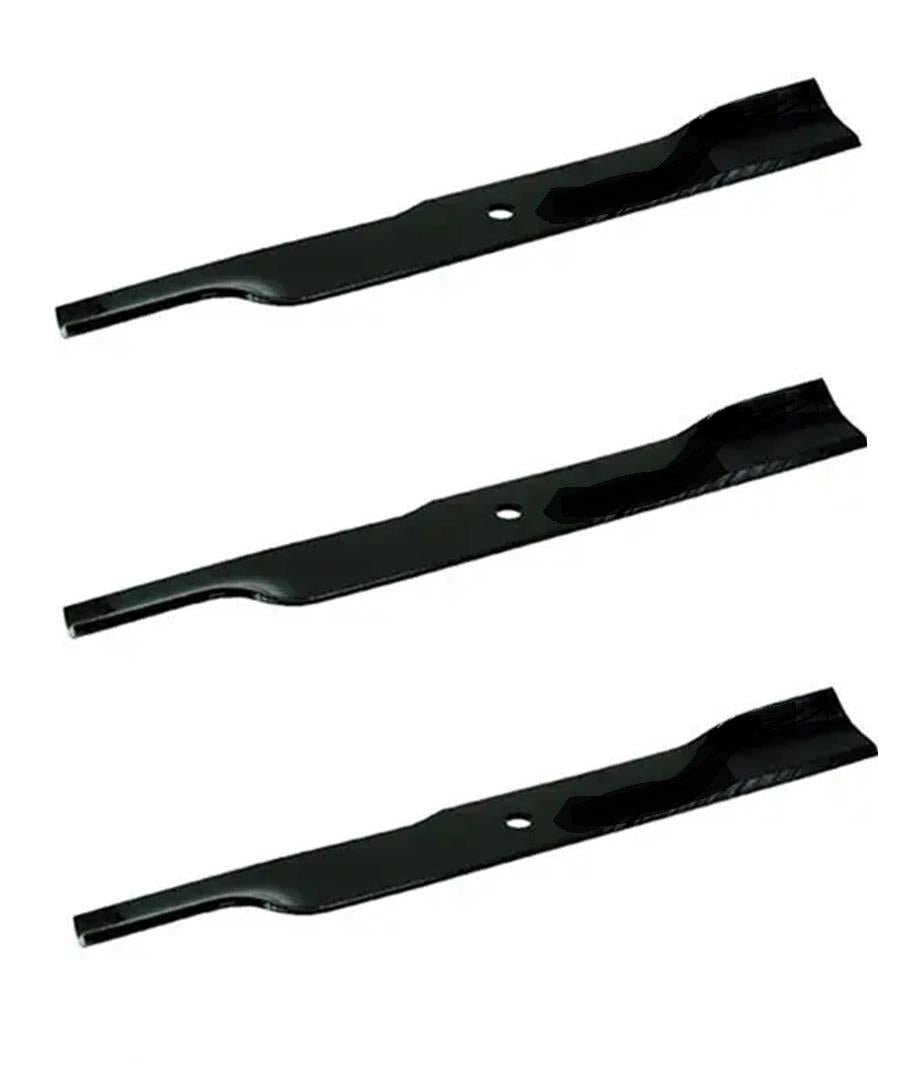 3 Pack Genuine Hustler 602771X High-Lift Notched Mower Blade 60" Cut