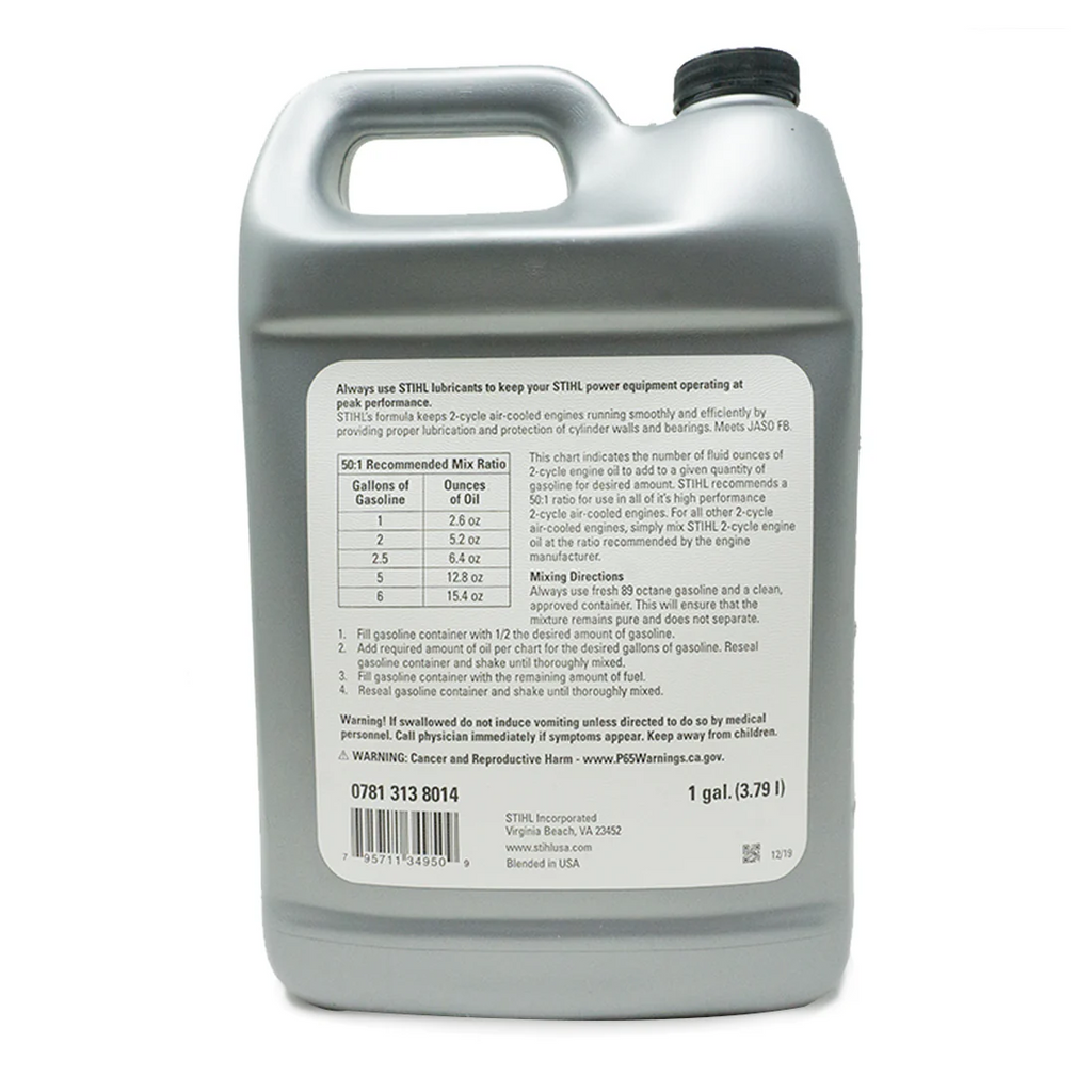 STIHL OEM HP Ultra 2 Cycle 50 Gallon Mix 1 Gallon Part# 7010 871 0210