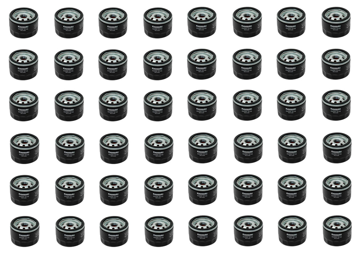 48 Pack Genuine Kawasaki 49065-0736 Oil Filter FR FS FT FX 600 730 49065-7007