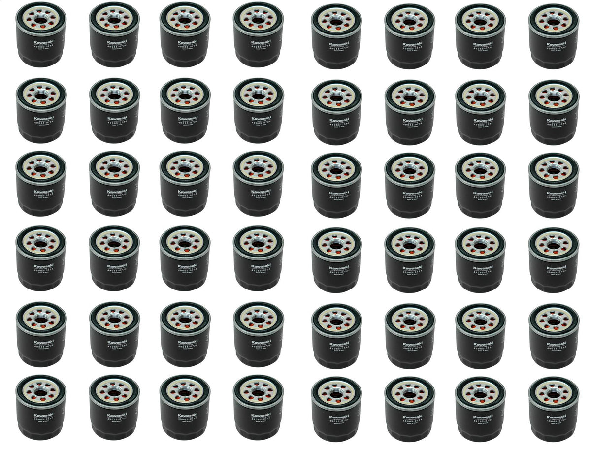 48 Pack Genuine Kawasaki 49065-0734 Oil Filter FR FS FX 49065-0724 49065-7010