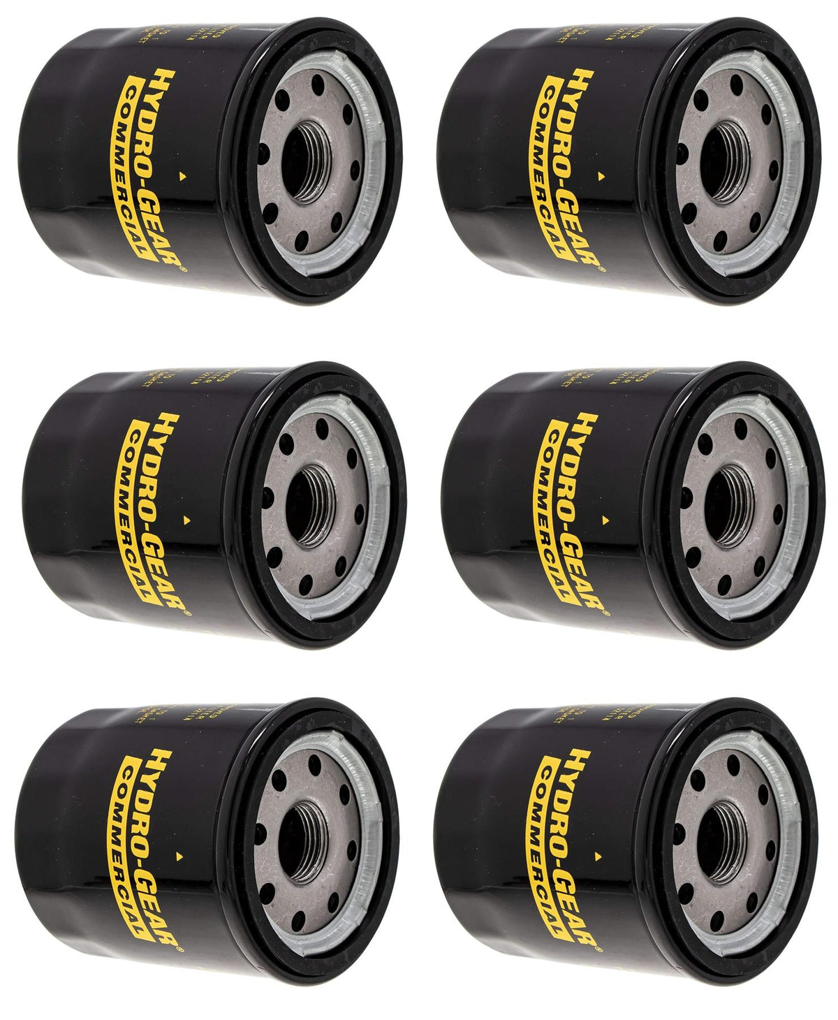 6 Pack Genuine Hydro-Gear 52114 Spin-On Hydraulic Oil Filter HG-52114
