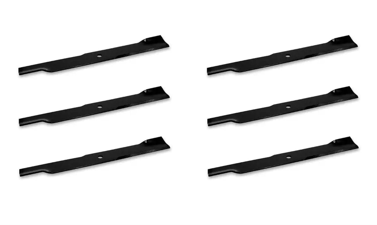 6 Pack Genuine Hustler 600901 Low-Lift Mower Blade 20.5" Fits Raptor SD 60" Cut