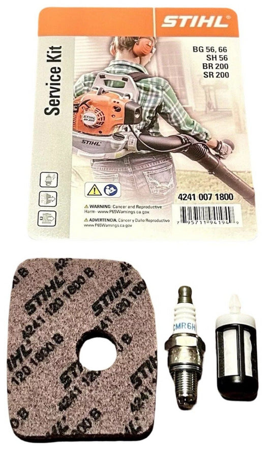 STIHL OEM BLOWER SERVICE KIT - BG56/66/8 Part# 4241 007 1800