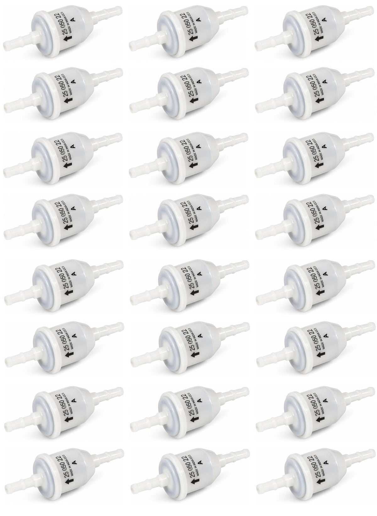 24 Pack Genuine Kohler 25-050-22-S Fuel Filter 51 Micron 1/4" & 5/16" ID Lines