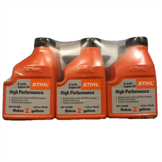 STIHL OEM 5.2 FL OZ 2 CYCLE OIL 6 PACK Part# 0781 319 8050