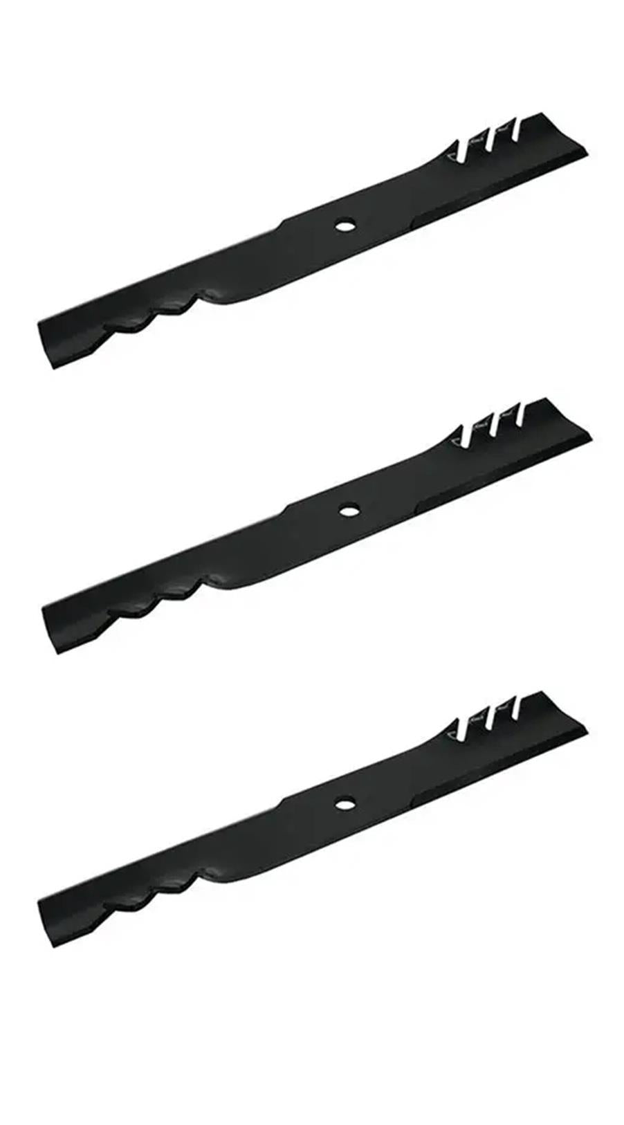 3 Pack Genuine Hustler 797712 Gator-Style Blade Raptor FasTrak Super Z X-One 54"