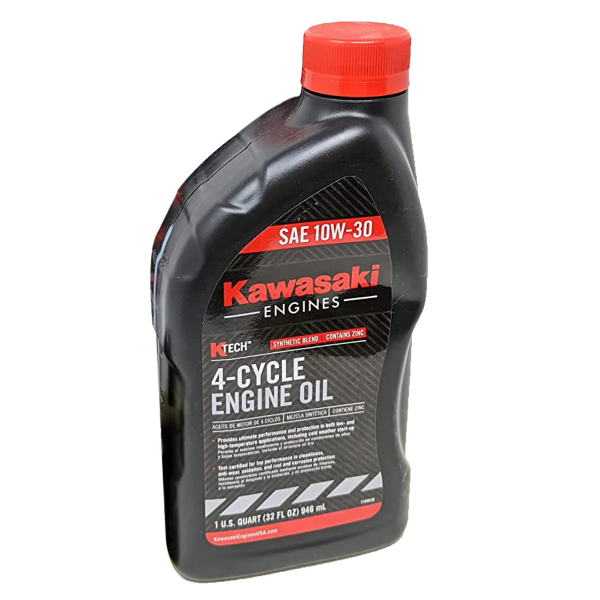 KAWASAKI OEM OIL:4 10W30 1QT Part# 99969-6081