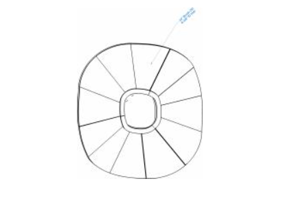 VENTRAC OEM Brush, Wafer 24" Poly Part# 79.0118