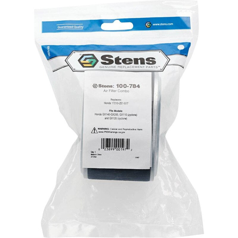 Stens Air Filter Combo  (cyclone),  Honda 17210-Z4M-821 Part# 100-784