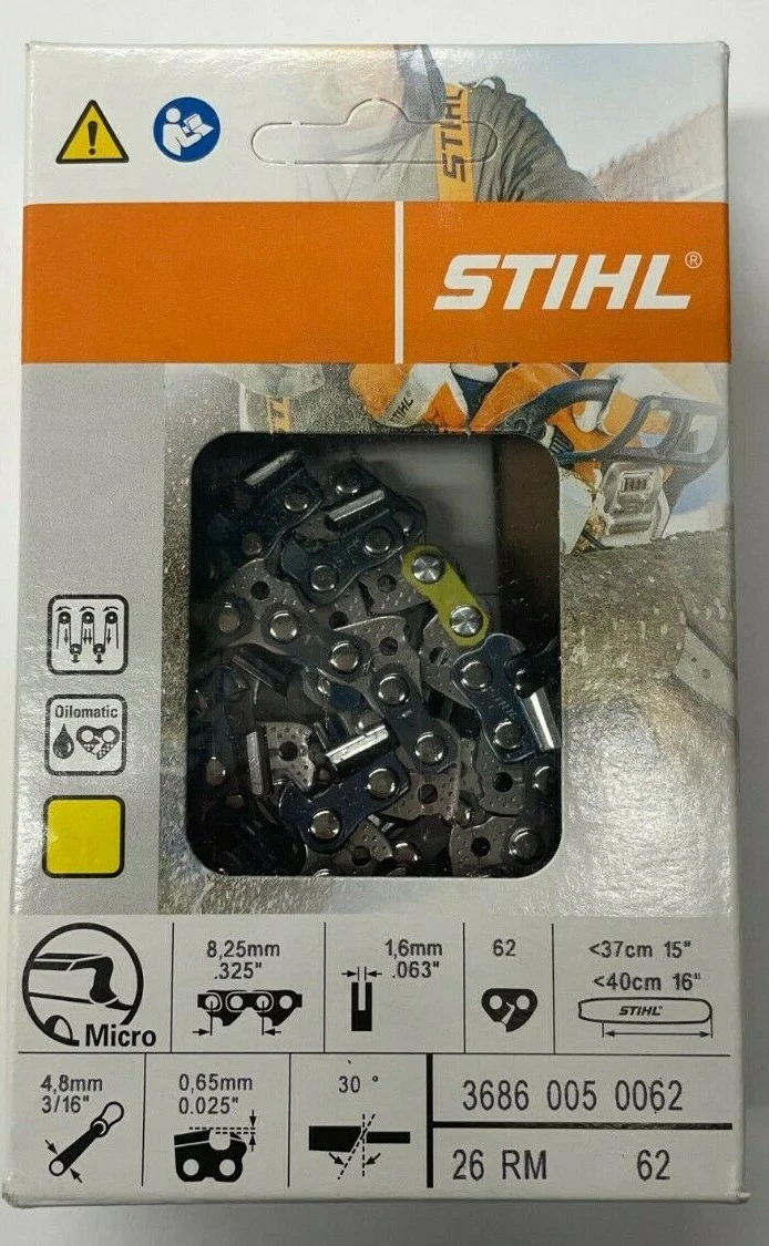STIHL OEM 26RM3 62E CHAIN LOOP Part# 3689 005 0062