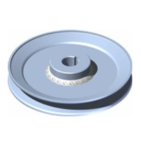 VENTRAC OEM Pulley, 7-1/2, 25mm STR Bore Part# 83.0079