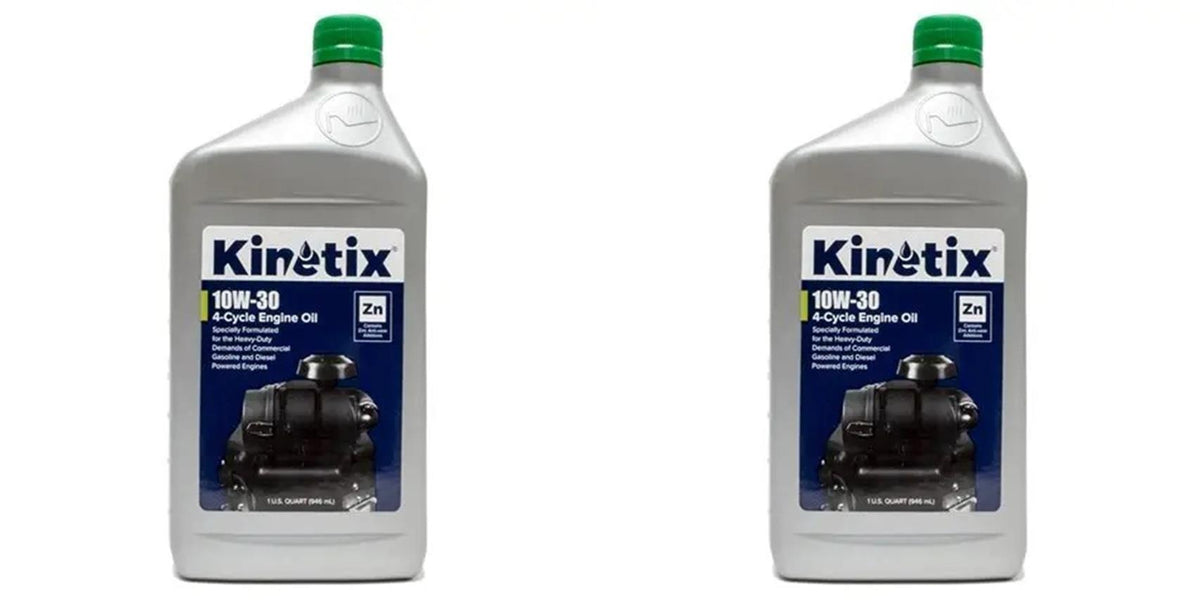 2 Pk Kinetix 80001 SAE 10W-30 High Performance 4-Cycle Small Engine Oil 1 Quart