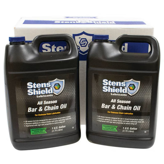 Stens Shield Bar & Chain Oil, All season formula, Four 1 gallon bottles, case, 4 Part# 770-706