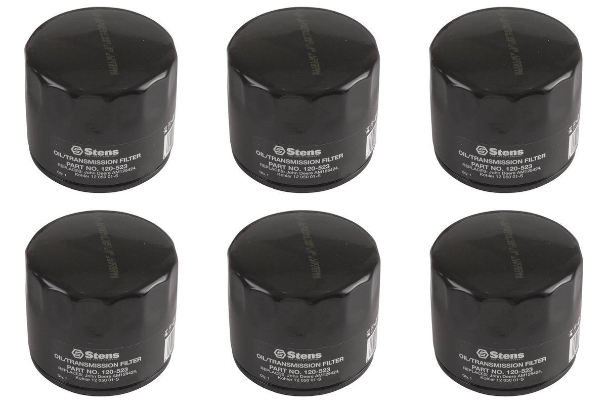 6 Pack Stens Oil Filter Fits Briggs 492932 696854 795890 5021144X1SM 5102278X1