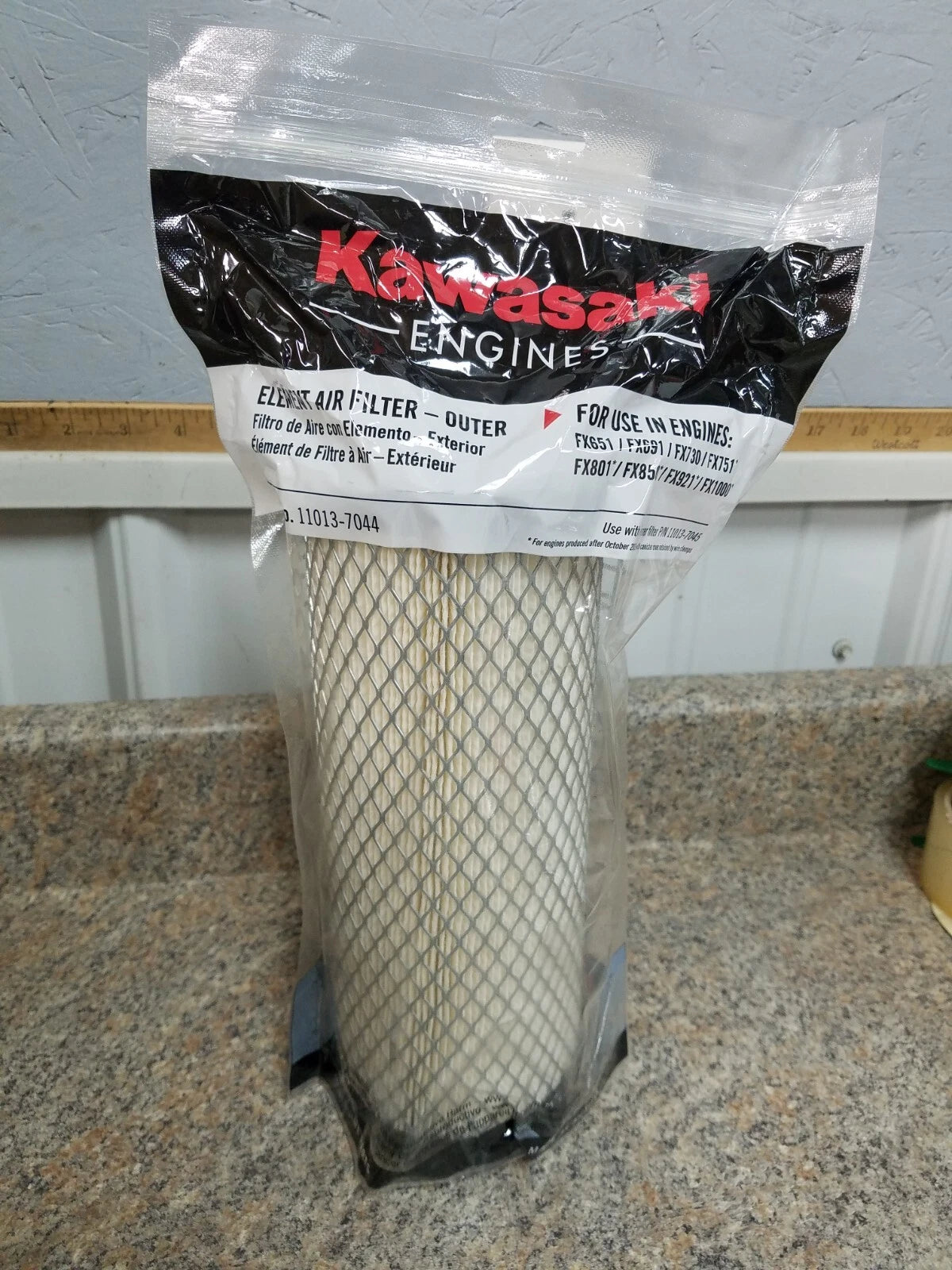 KAWASAKI OEM Element-Air Filter. Part# 11013-7044